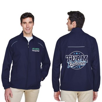Radiology Team Core 365 Men's Motivate Unlined Lightweight Jacket - Embroidered Personalization Available from Positive Promotions
