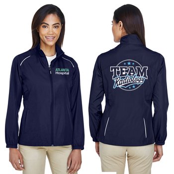 Radiology Team Core 365 Women's Motivate Unlined Lightweight Jacket - Embroidered Personalization Available from Positive Promotions