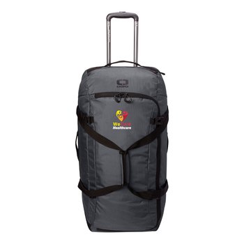 OGIO® Passage Wheeled Checked Duffel Bag - Embroidered Personalization Available from Positive Promotions