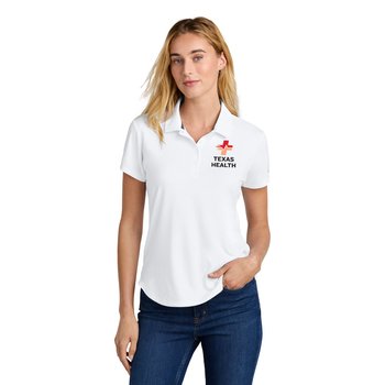 New Era® Women's Power Polo - Embroidered Personalization Available from Positive Promotions