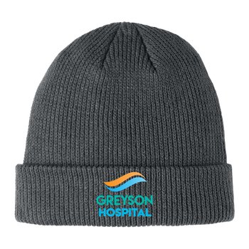 Port Authority® Cozy Cuffed Beanie - Embroidered Personalization Available from Positive Promotions
