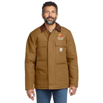 Carhartt® Men's Tall Duck Traditional Coat - Embroidered Personalization Available from Positive Promotions