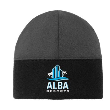 Port Authority® Fleece Beanie - Embroidered Personalization Available from Positive Promotions
