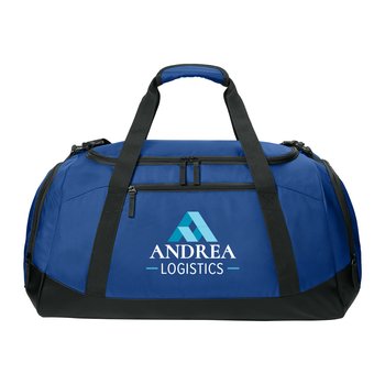 Sport-Tek® Large Rec Duffel Bag - Embroidered Personalization Available from Positive Promotions