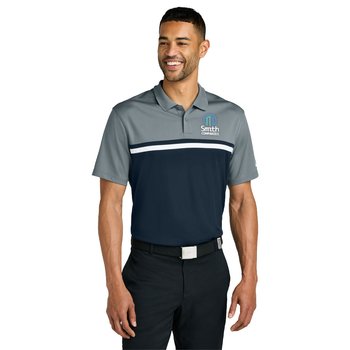 Nike® Men's Dri-FIT Victory Performance Colorblock Polo - Embroidered Personalization Available from Positive Promotions