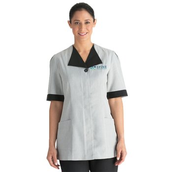 Edwards Pinnacle Housekeeping Tunic - Embroidered Personalization Available from Positive Promotions