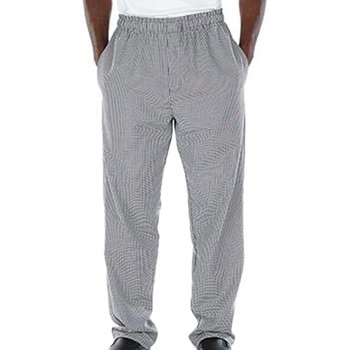 Edwards® Ultimate Unisex Chef Pant Houndstooth - Embroidered Personalization Available from Positive Promotions