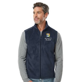 Columbia® Men's Classic 2.0 Mountain Full-Zip Fleece Vest - Embroidered Personalization Available from Positive Promotions