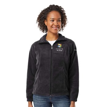 Columbia® Women's Classic 2.0 Mountain Full-Zip Fleece Jacket - Embroidered Personalization Available from Positive Promotions