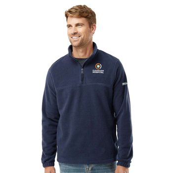 Columbia® Unisex Classic 2.0 Mountain Half-Zip Fleece Pullover - Embroidered Personalization Available from Positive Promotions
