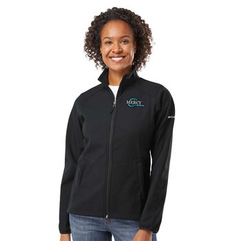 Columbia® Women's Kruser Ridge Soft Shell Jacket - Embroidered Personalization Available from Positive Promotions