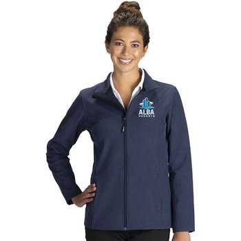 Edwards® Women's Lightweight Soft-Shell Jacket - Embroidered Personalization Available from Positive Promotions