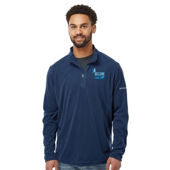 Columbia® Men's Klamath Range II Half-Zip Pullover - Embroidered Personalization Available from Positive Promotions
