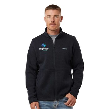 Columbia® Unisex Alto Pass Fleece Full-Zip Jacket - Embroidered Personalization Available from Positive Promotions