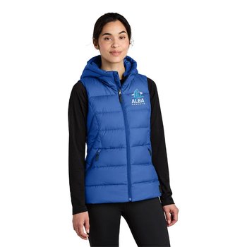 Outdoor Research® Limited Edition Women's Coldsnap Down Puffer Vest - Embroidered Personalization Available from Positive Promotions