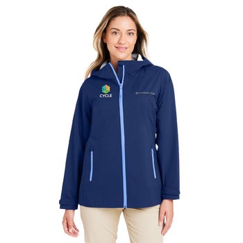 vineyard vines® Women's Rain Shell Jacket - Embroidered Personalization Available from Positive Promotions