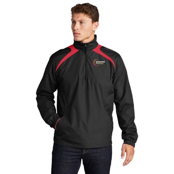 Sport-Tek® Unisex Half-Zip Wind Shirt - Embroidered Personalization Available from Positive Promotions