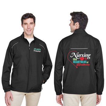 Nursing Team Core 365 Men's Motivate Unlined Lightweight Jacket - Embroidered Personalization Available from Positive Promotions