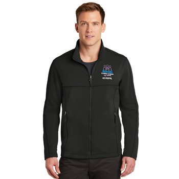 Nurses Port Authority® Men's Collective Smooth Fleece Jacket - Embroidered Personalization Available from Positive Promotions
