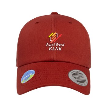 YP® Classics Ecowash Dad Cap - Embroidered Personalization Available from Positive Promotions