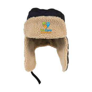 OTTO CAP® 3-Panel Trapper Hat - Embroidered Personalization Available from Positive Promotions
