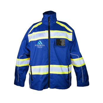 Kishigo® Unisex EV Series® Enhanced Visibility Premium Hi-Vis Safety Jacket - Embroidered Personalization Available from Positive Promotions