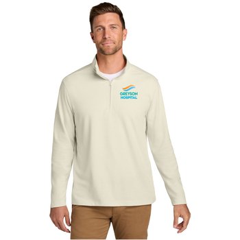 Port Authority® Unisex Breakwater Quarter-Zip Pullover - Embroidered Personalization Available from Positive Promotions
