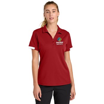 Sport-Tek® Women's C-FREE® Club Colorblock Performance Polo - Embroidered Personalization Available from Positive Promotions