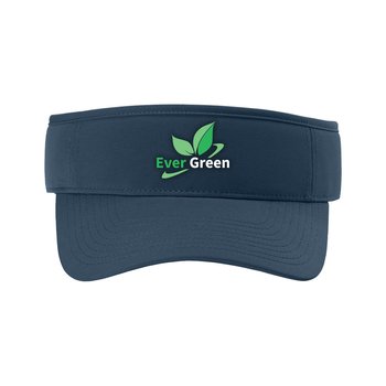 Port Authority® Poly Visor - Embroidered Personalization Available from Positive Promotions