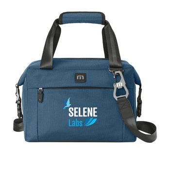 TravisMathew® Chill'n 12-Can Cooler - Embroidered Personalization Available from Positive Promotions
