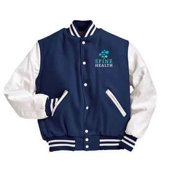 Holloway® Unisex Varsity Tall Jacket - Embroidered Personalization Available from Positive Promotions