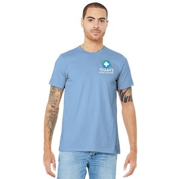 BELLA+CANVAS® Unisex Jersey Soft Fashion T-Shirt - Embroidered Personalization Available from Positive Promotions