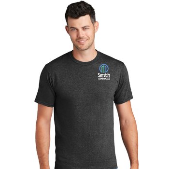 Port & Company® Men's Fan Favorite Crewneck T-Shirt - Embroidered Personalization Available from Positive Promotions