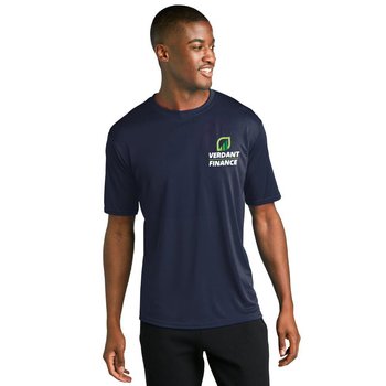 Port & Company® Men's Short-Sleeved Performance Tee - Embroidered Personalization Available from Positive Promotions