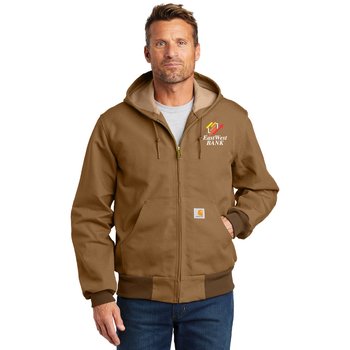 Carhartt® Men's Tall Thermal-Lined Duck Active Jacket - Embroidered Personalization Available from Positive Promotions