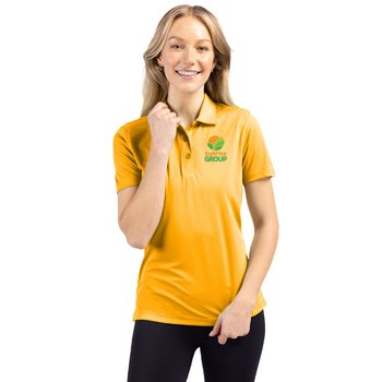 Clique® Women's Parma Tech Performance Jersey Polo - Embroidered Personalization Available from Positive Promotions