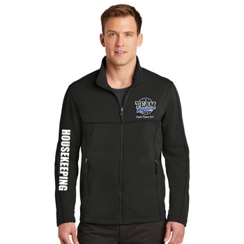 Housekeeping Port Authority® Men's Collective Smooth Fleece Jacket - Embroidered Personalization Available from Positive Promotions