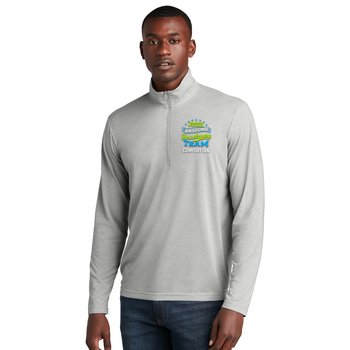 Housekeeping Sport-Tek® Men's Tri-Blend Performance Quarter-Zip Pullover - Embroidered Personalization Available from Positive Promotions