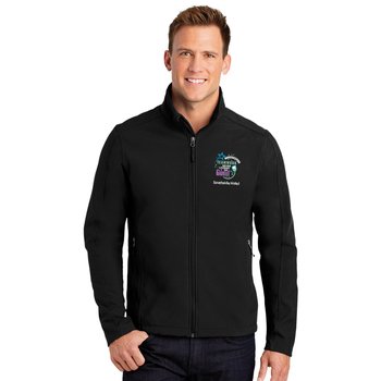 Housekeeping Port Authority® Men's Core Soft-Shell Jacket - Embroidered Personalization Available from Positive Promotions