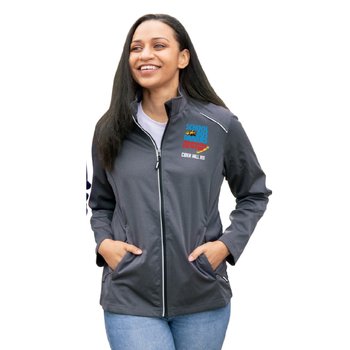 Bus Drivers Core 365 Women's Techno Lite Three-Layer Knit Tech-Shell Jacket - Embroidered Personalization Available from Positive Promotions