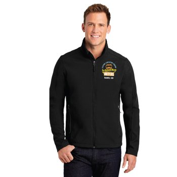 Bus Drivers Port Authority® Men's Core Soft-Shell Jacket - Embroidered Personalization Available from Positive Promotions