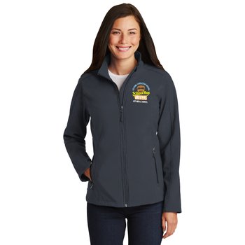 Bus Drivers Port Authority® Women's Core Soft-Shell Jacket - Embroidered Personalization Available from Positive Promotions