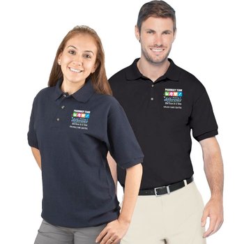 Pharmacy Team Gildan® Unisex DryBlend Jersey Polo - Embroidered Personalization Available from Positive Promotions