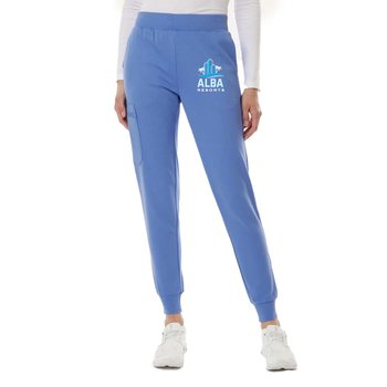 Jaanuu® Women's Rubi ULTRAsoft 6-Pocket Scrub Joggers - Embroidered Personalization Available from Positive Promotions