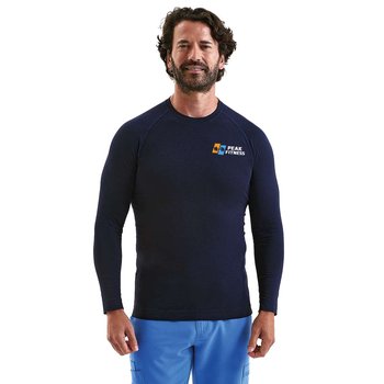 Onna® Men's Unstoppable Fresh Long-Sleeved Underscrub Base Layer - Embroidered Personalization Available from Positive Promotions