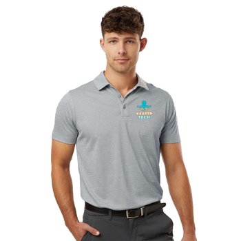 AllPro® Men's Performance Mélange Polo - Embroidered Personalization Available from Positive Promotions