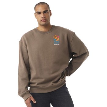 BELLA+CANVAS® Unisex 10-oz. Heavyweight Crewneck Sweatshirt - Embroidered Personalization Available from Positive Promotions
