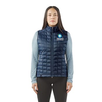 Stormtech® Women's Appalachian Thermal Puffer Soft-Shell Vest - Embroidered Personalization Available from Positive Promotions