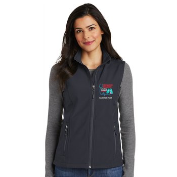 Rehab Therapy Port Authority® Women's Core Soft-Shell Vest - Embroidered Personalization Available from Positive Promotions