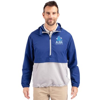 Cutter & Buck® Men's Charter Eco Recycled Anorak Jacket - Embroidered Personalization Available from Positive Promotions